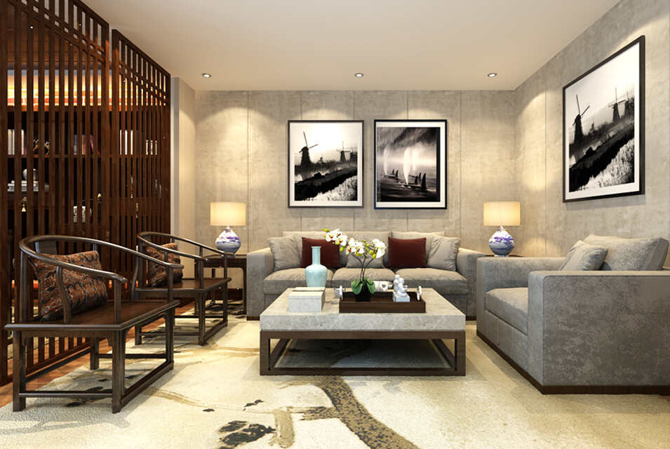 新中式辦公樓vip洽談室設(shè)計的要點(diǎn),辦公樓裝修安裝的電梯的要求